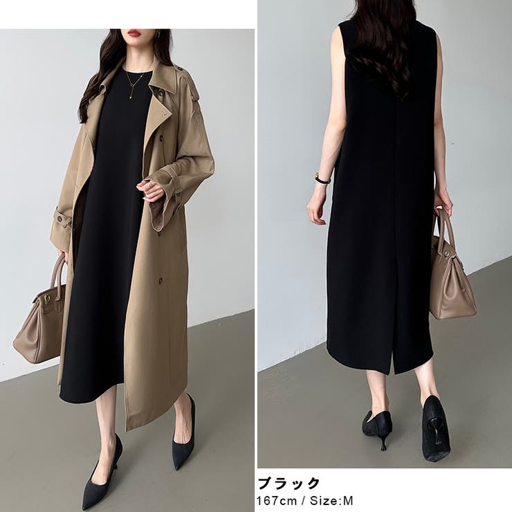 ノースリーブワンピース ロングワンピース オケージョン[品番