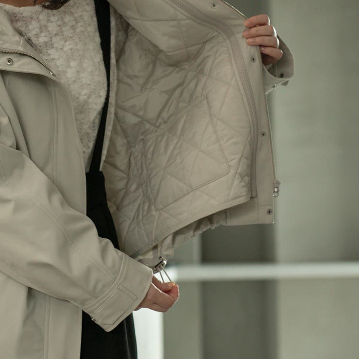 3WAYキルトライナーマウンテンパーカー[品番：COEW0004940]｜coen