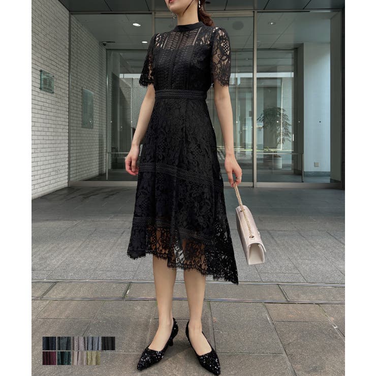 新品】デニーローズ DENNY ROSE スタージャガードニットワンピース