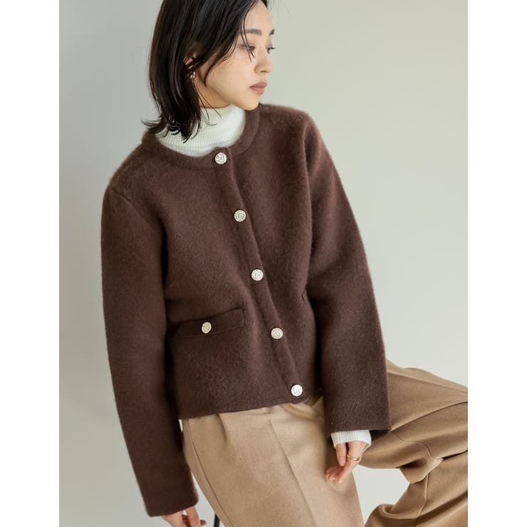 2025AW COLLECTION][入卒式 セレモニー]ニットゴールドボタン…[品番