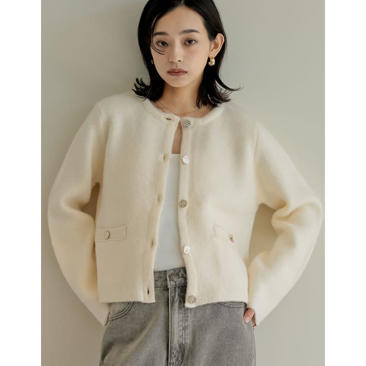 2025AW COLLECTION][入卒式 セレモニー]ニットゴールドボタン…[品番