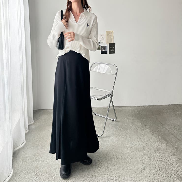 U．S． POLO ASSN．】ポロ衿リブニット[品番：GERW0011065