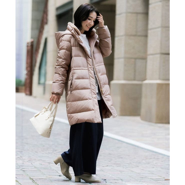 ベーシックタフタロングダウンコート[品番：ITKW0019343]｜MK MICHEL