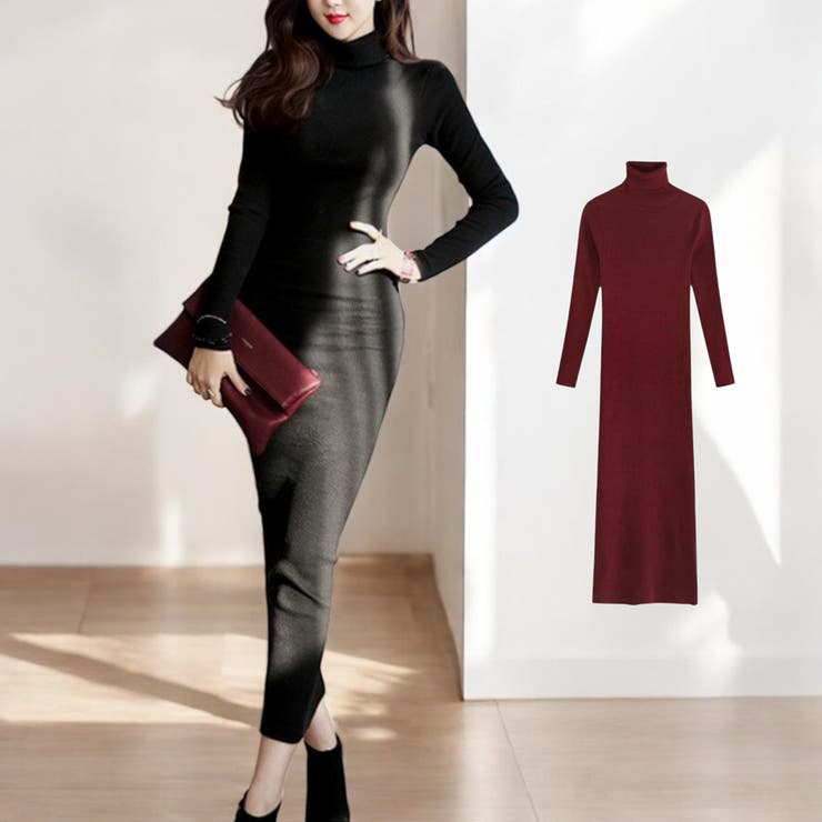 h naoto Sixh. タイトワンピース 肩出し h naoto Sixh. タイト