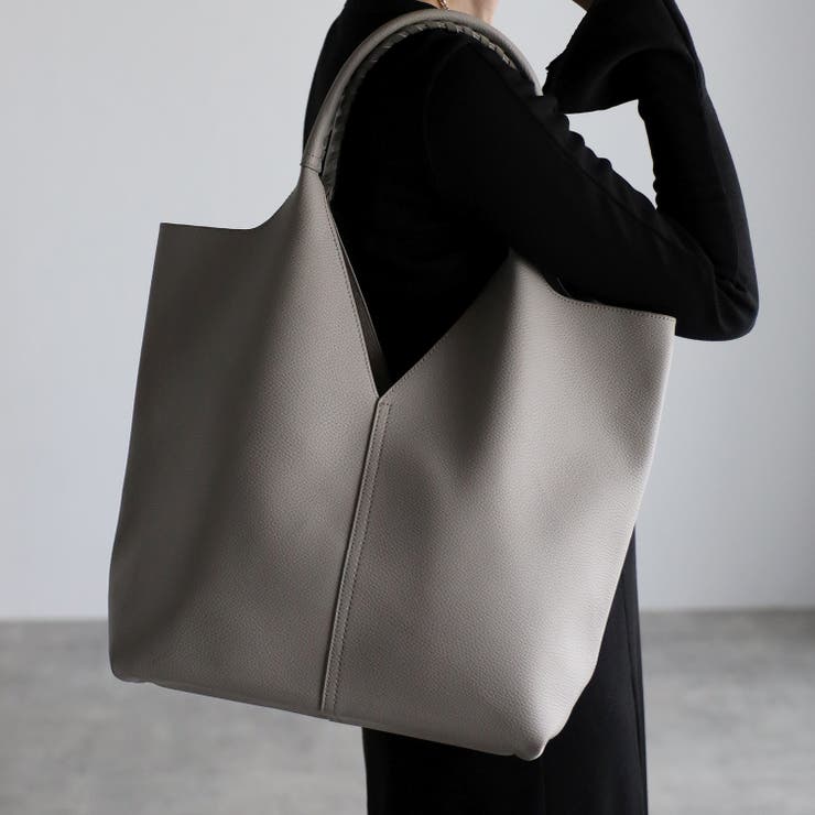 トートバッグ 軽量 シンプル 1枚仕立て 12-1058[品番：KMGB0000285