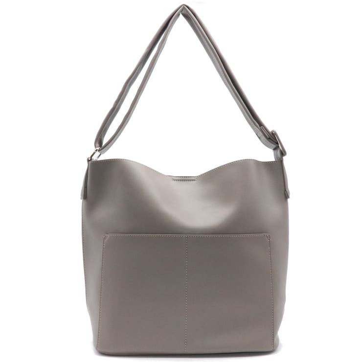 スクエア型ワイドベルトショルダーバッグ 12-1094[品番：KMGB0000316