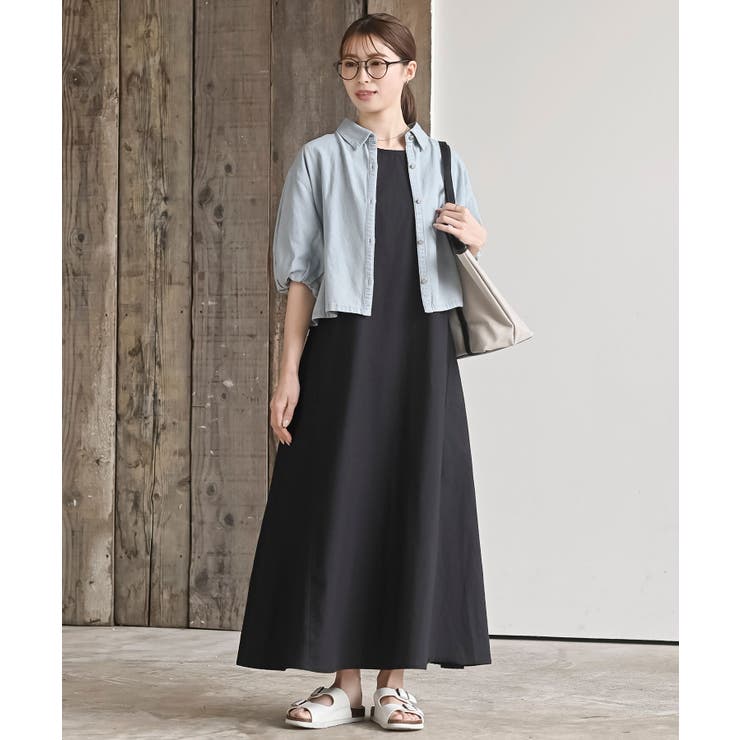 半袖フレアワンピース[品番：RPSW0001579]｜rps（アールピーエス）の