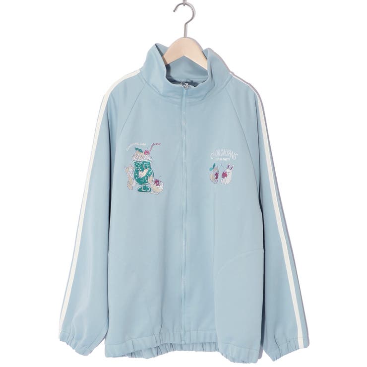 桜咲千依さんコラボ第4弾 ちょこにゃんず刺繍ジャージ[品番