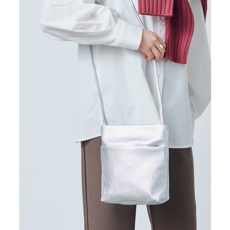 SETUP7】レザーポケットショルダーバッグ SNBD[品番：TTMW0002438