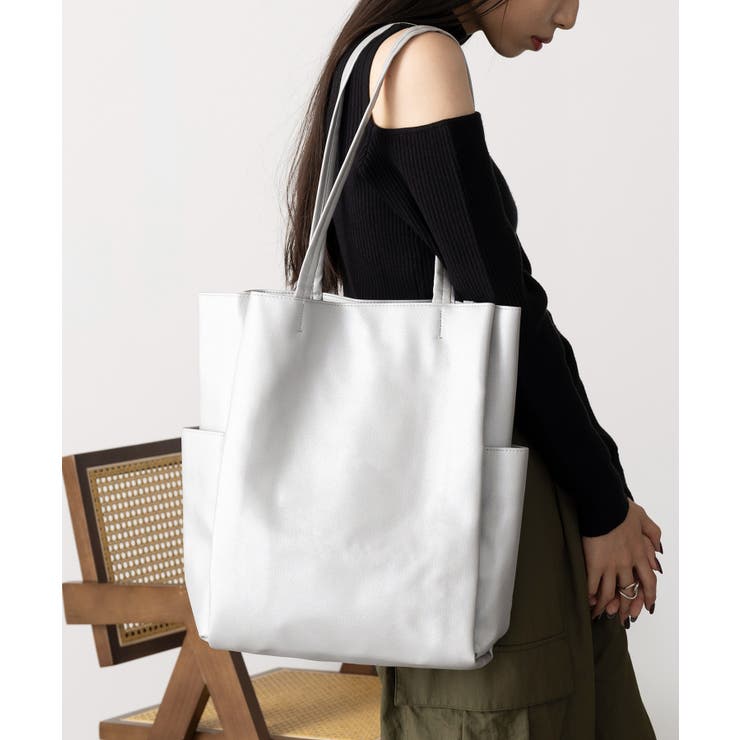 SETUP7】レザーマルチポケットトートバッグ SNBD[品番：TTMW0001085