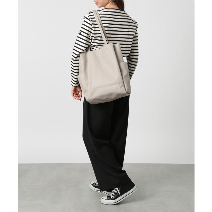 SETUP7】レザーマルチポケットトートバッグ SNBD[品番：TTMW0001085