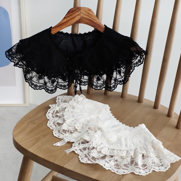 7081】レトロレース付け襟[品番：ASHW0000624]｜SneepDip（スニープ