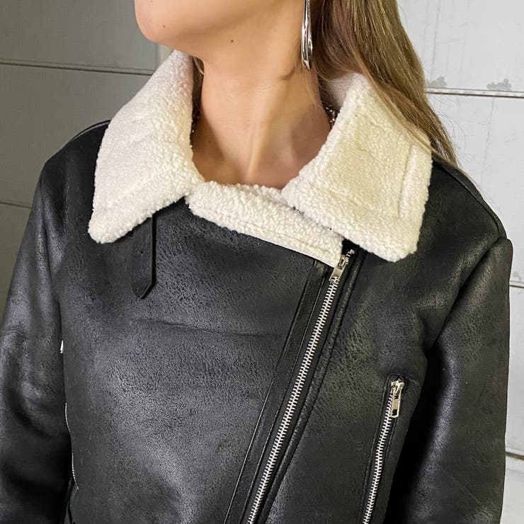 ボアライダースジャケット[品番：NHGW0006247]｜non-hedge