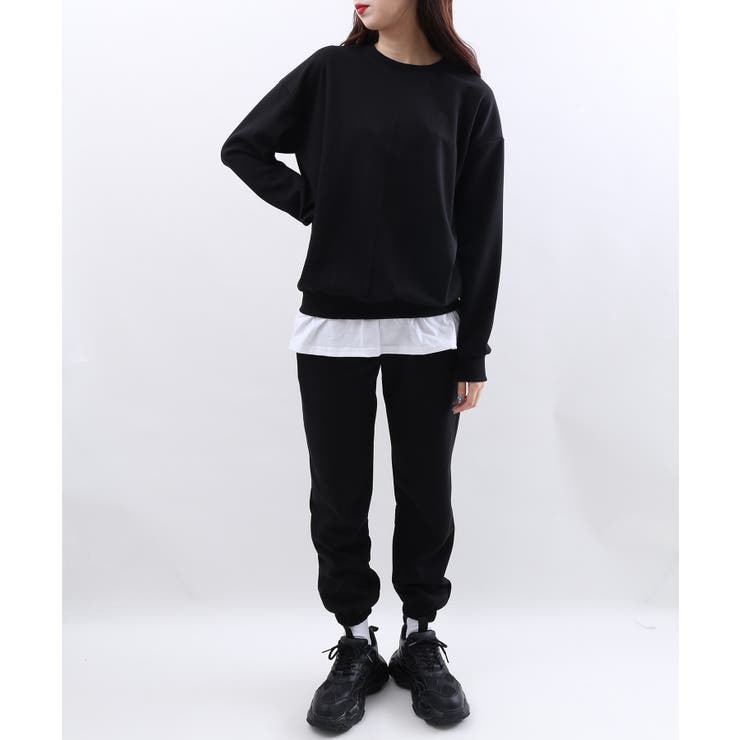 WC】レイヤードスウェットセットアップ[品番：WG010079994]｜WEGO
