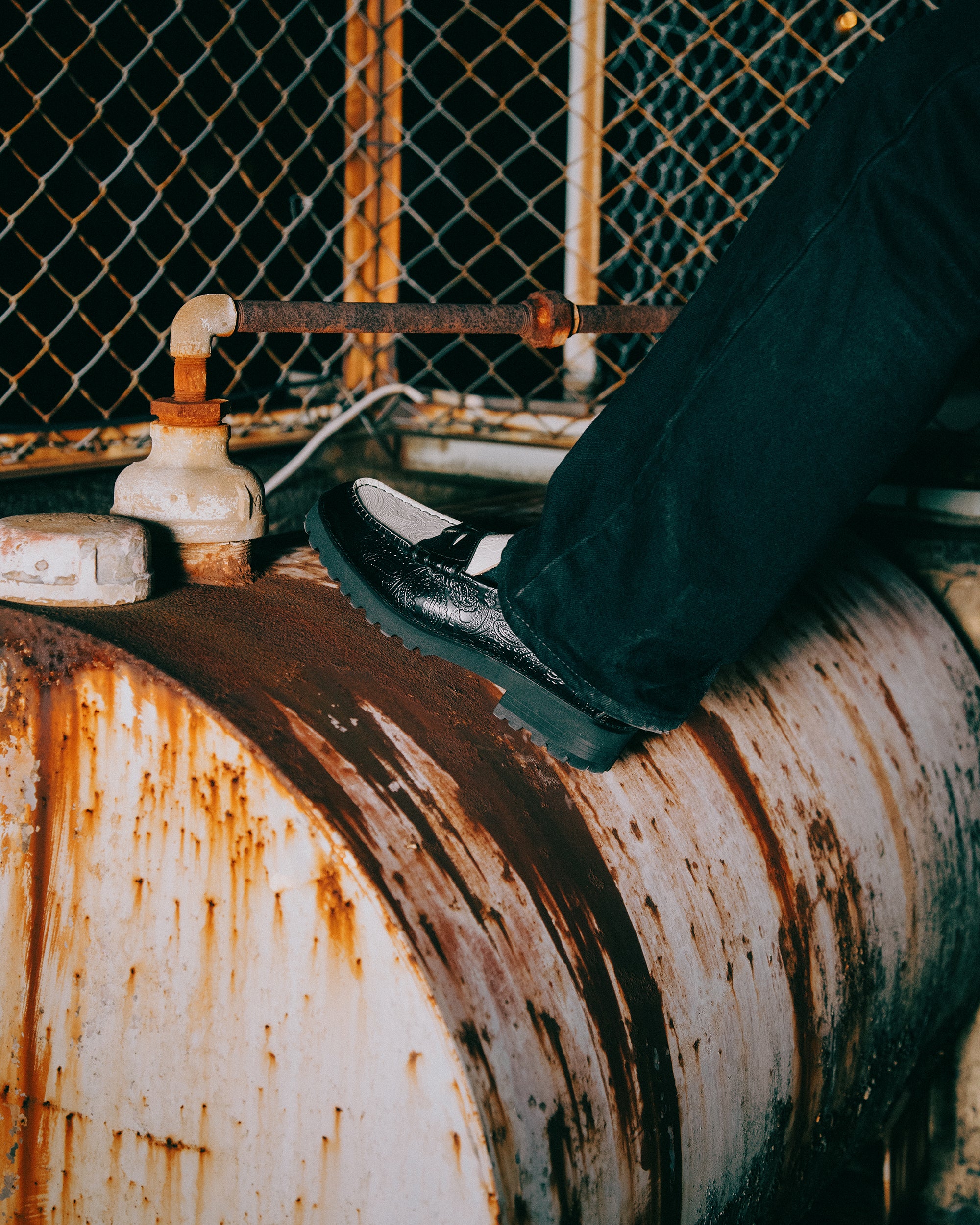 Paisley Tank Sole Loafers – THE KENFORD FINESHOES