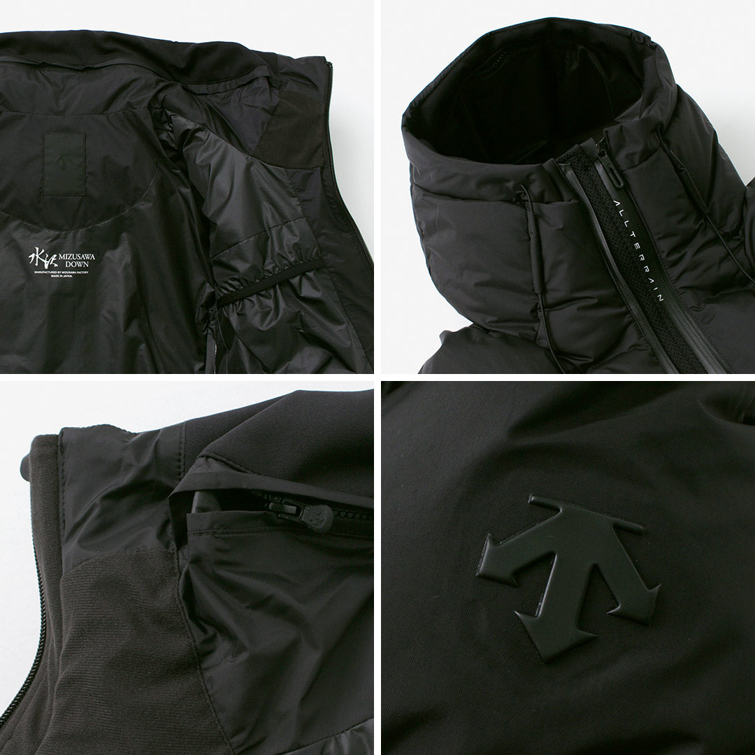 DESCENTE（デサント） 水沢ダウン マウンテニア ハーフコート