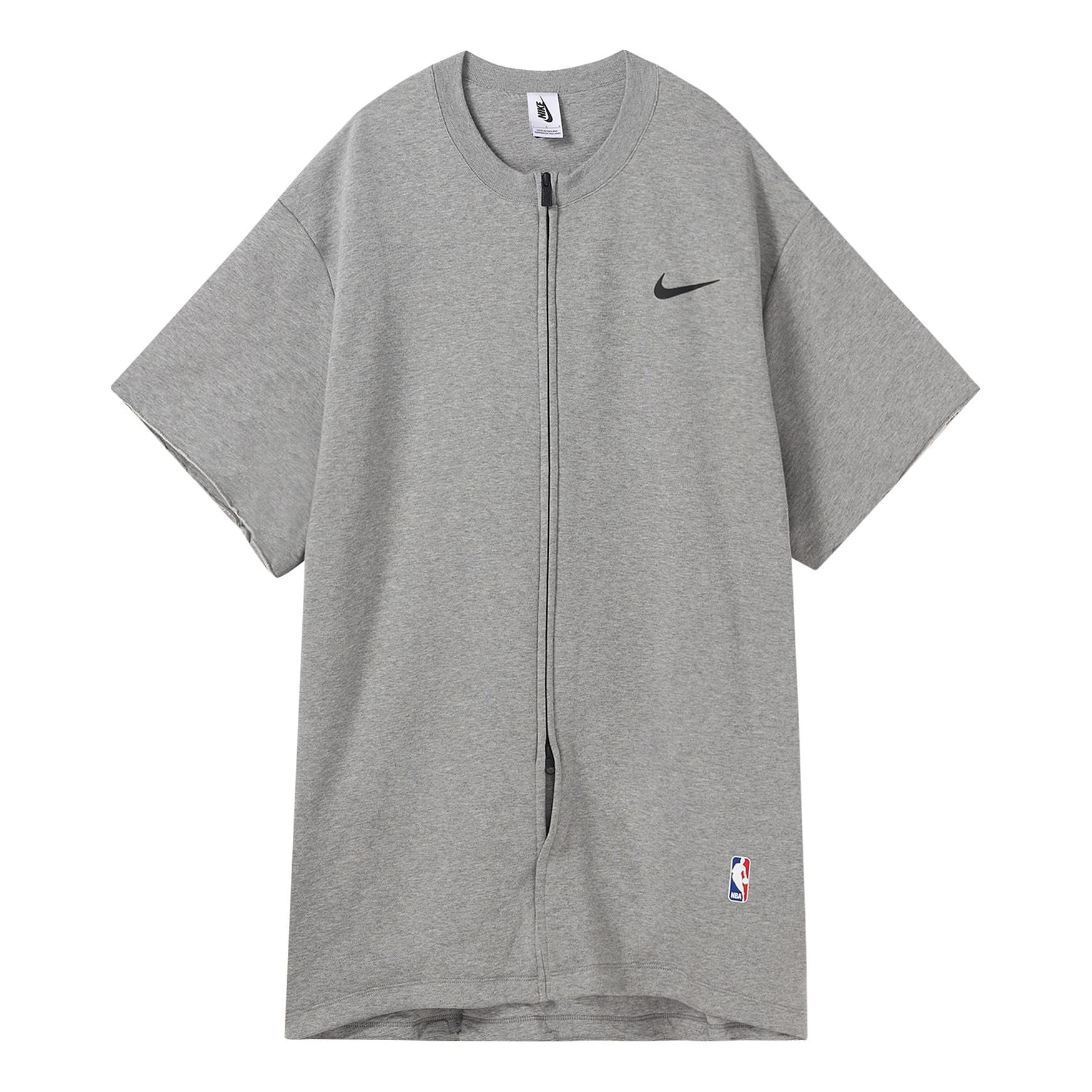 Men's Nike NRG Ti Warm Up Top x Fear of God FOG Gray Zipper Short