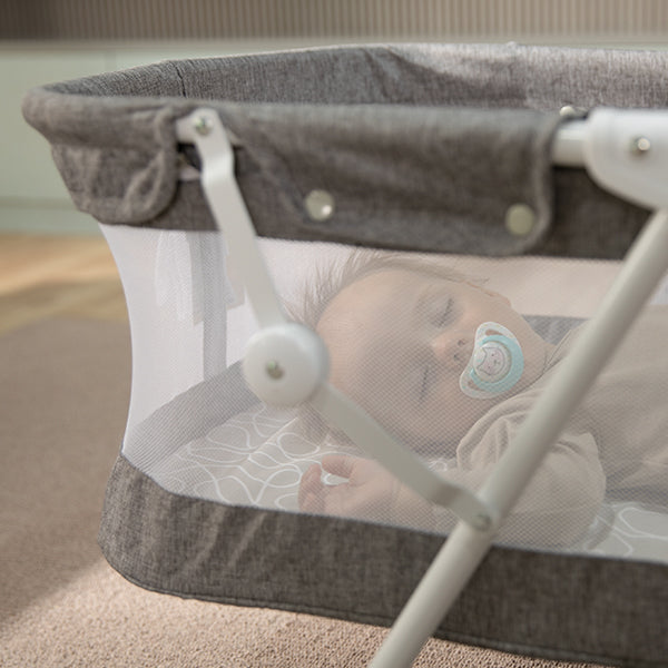 Besrey 2-in-1 ポータブル ベビー バシネット クレードル