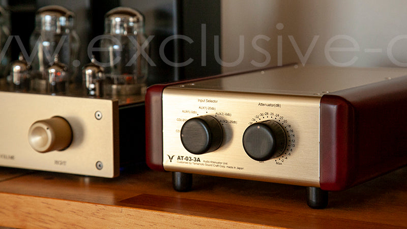 山本音響工芸 AT-03-3A｜パッシブアッテネーター 6N銅単線・DALE採用