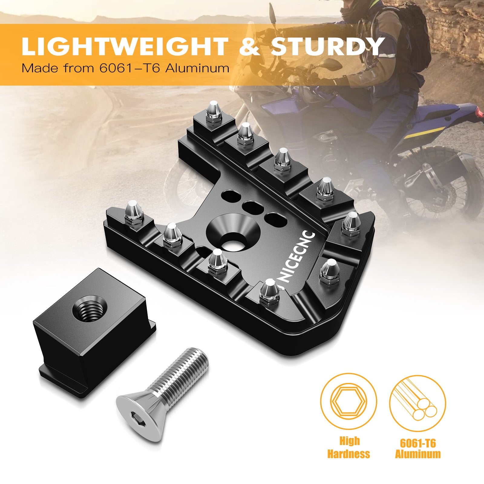 Brake Lever Pedal Extender for Yamaha Tenere 700 /XTZ700 2019-2024