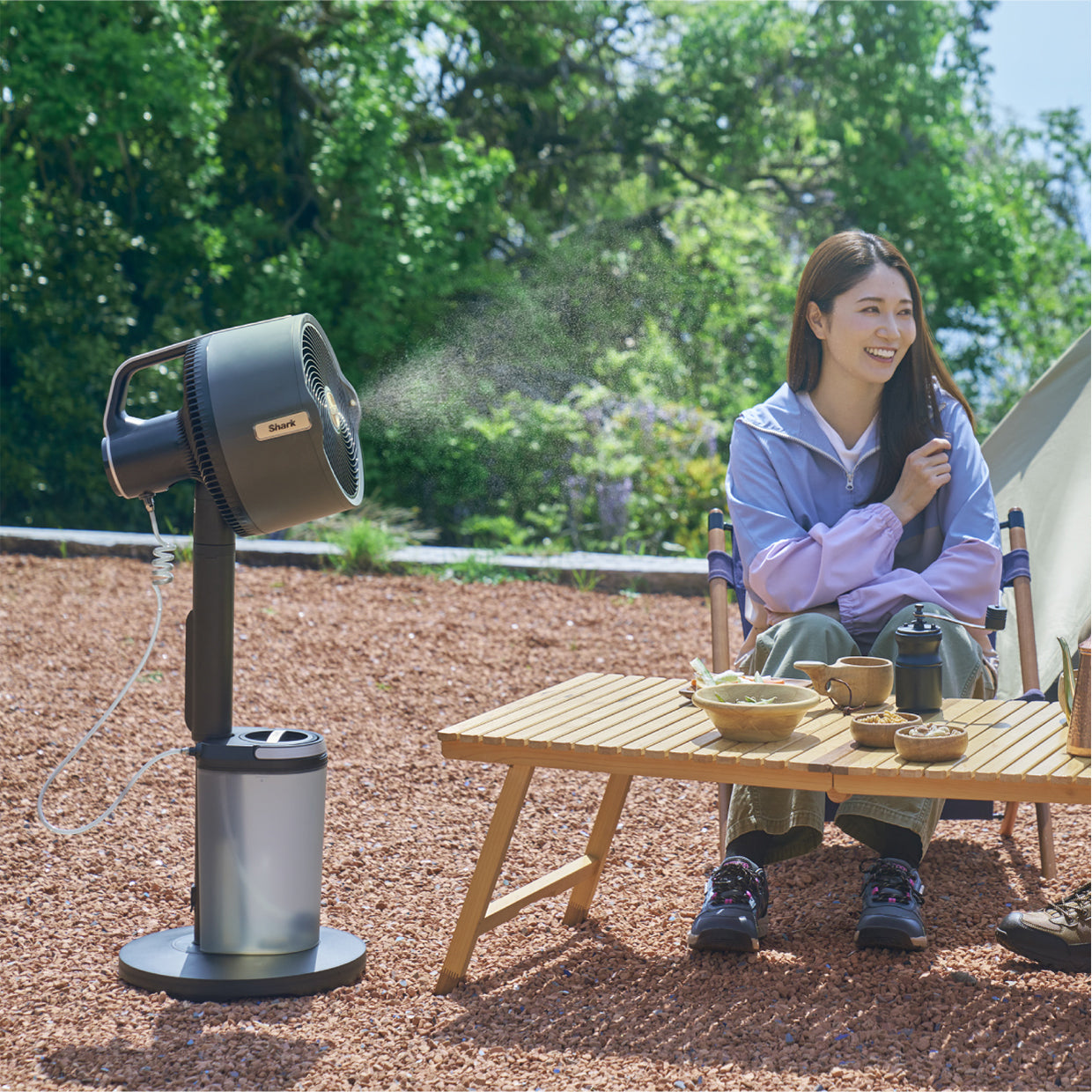 Shark FlexBreeze Pro Mist コードレスサーキュレーターファン FA302J