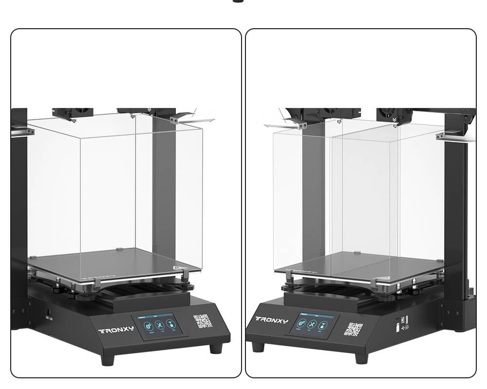 Kit stampante 3D Tronxy Gemini S doppio estrusore IDEX
