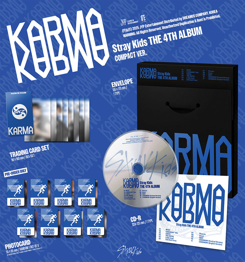 스트레이키즈 | STRAY KIDS THE 4TH ALBUM [ KARMA ] COMPACT VER