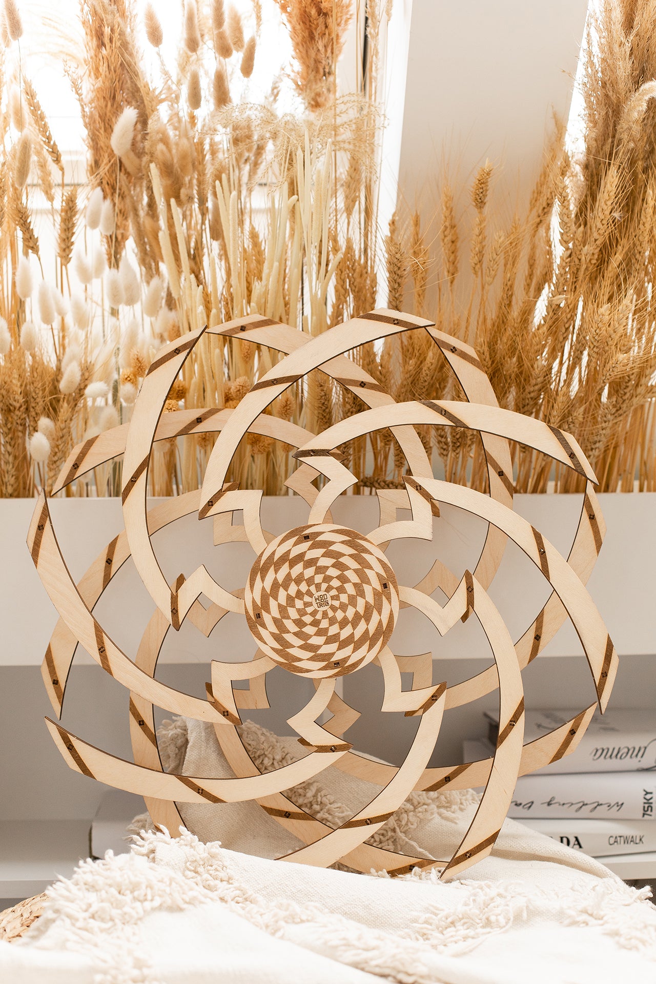 Hypnotic Vortex Wood model kit ✔️ WoodTrick – Wood Trick