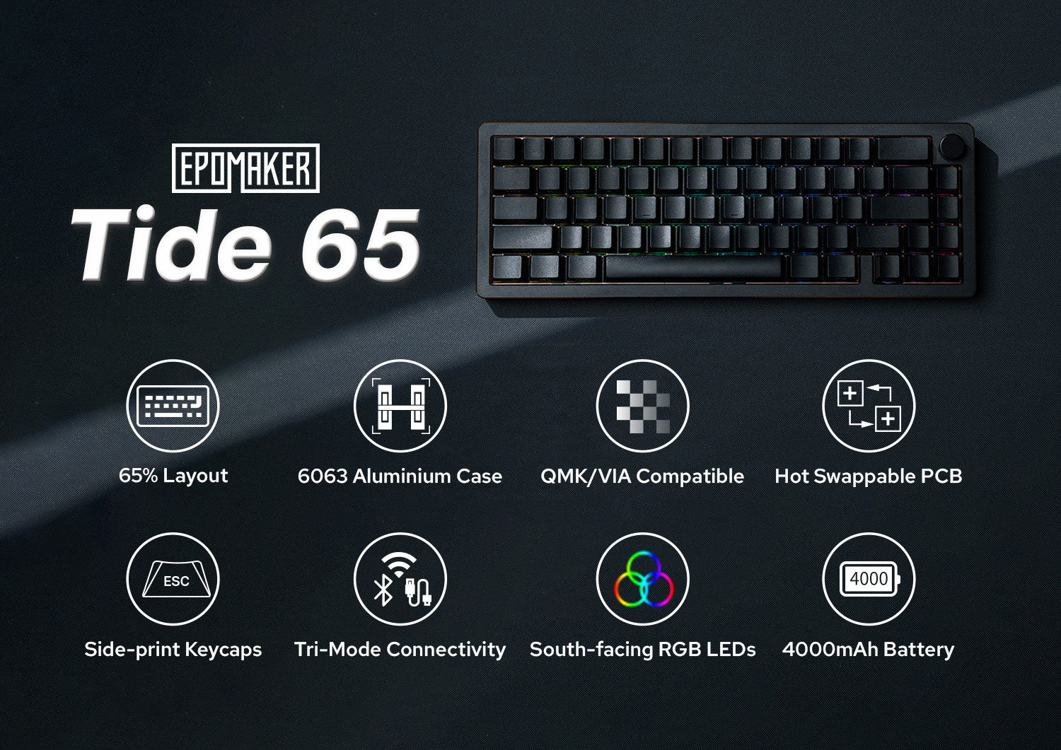 Epomaker Tide65 QMK/VIA