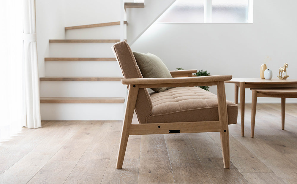 店頭限定】カリモク60【正規販売店】Kチェア スタンダードアイボリー