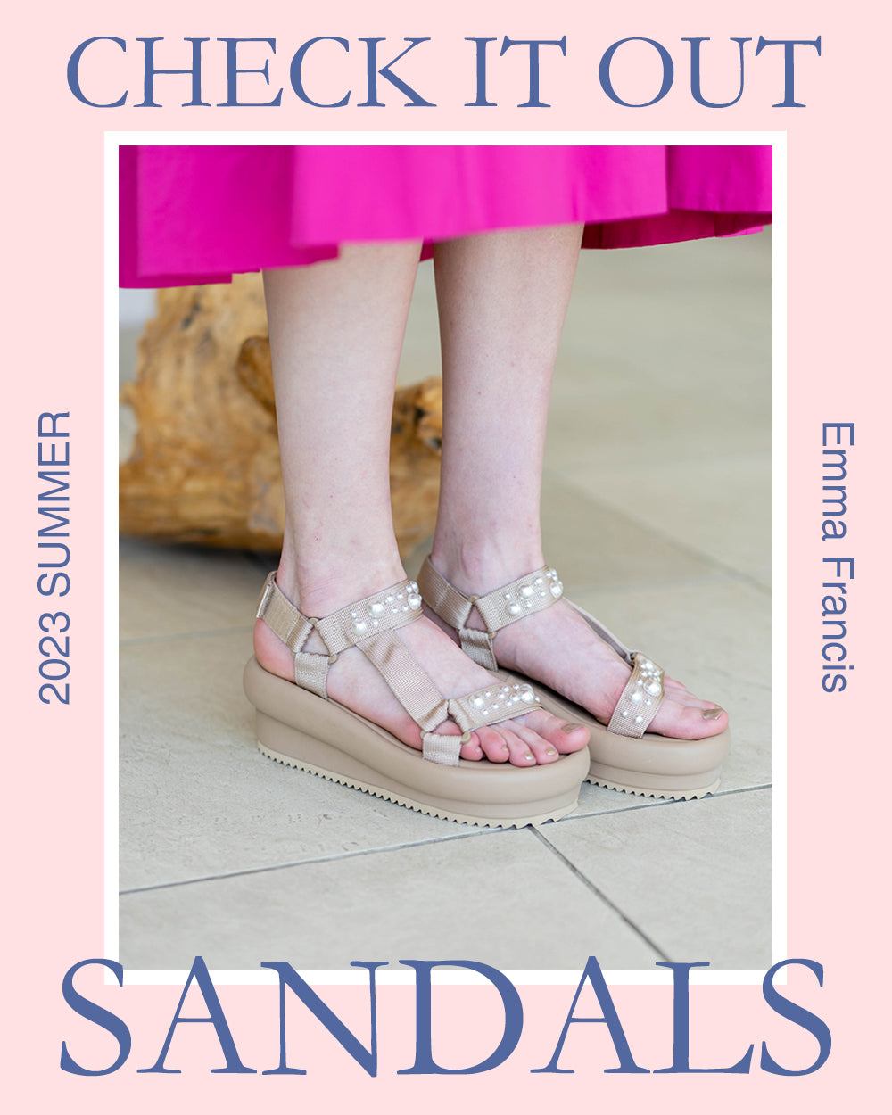 SUMMER SANDALS -Emma Francis / エマ フランシス 公式オンラインストア