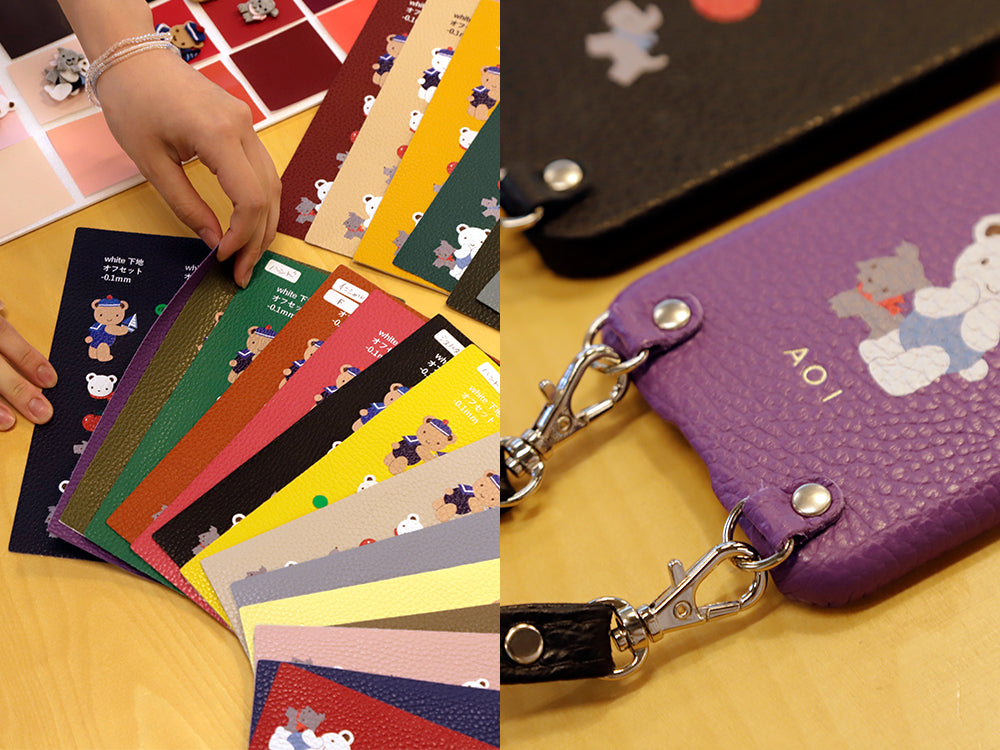 全機種対応！familiarデザインモデルのカスタマイズスマホケースが