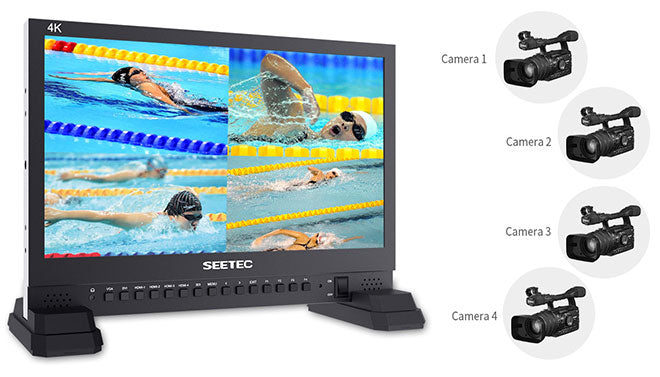 SEETEC 4K156-9HSD 15.6 インチ 4K ディレクター ブロードキャスト