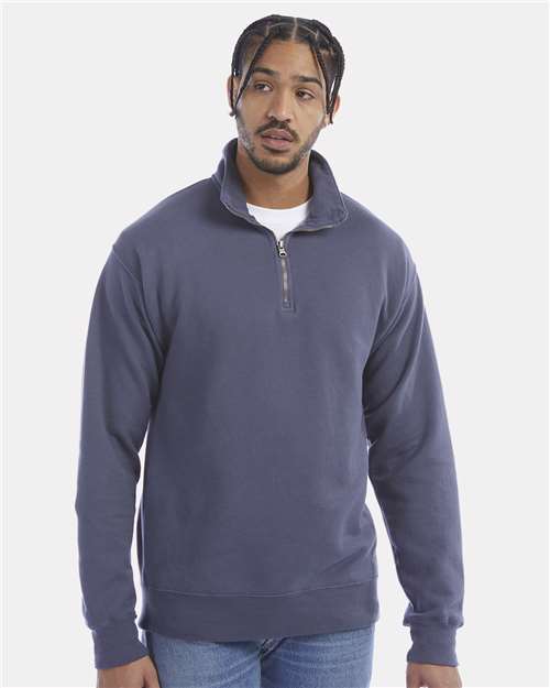 ComfortWash by Hanes GDH425 - Unisex Garment-Dyed Quarter-Zip