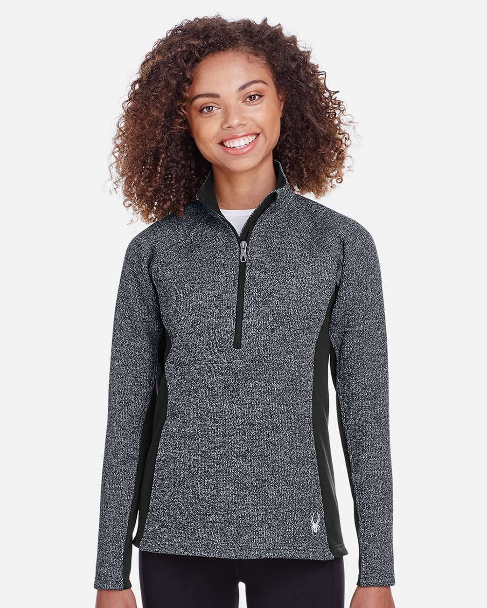Spyder S16562 - Women's Constant Half-Zip Sweater Fleece Pullover