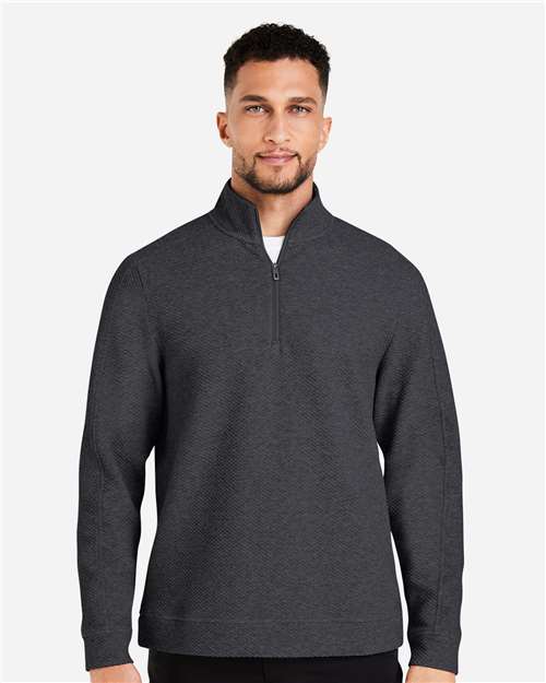 North End NE725 - Men's Spirit Textured Quarter-Zip Pullover