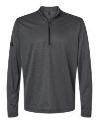adidas A594 Women's Space Dyed 1/4-Zip Pullover | S&S