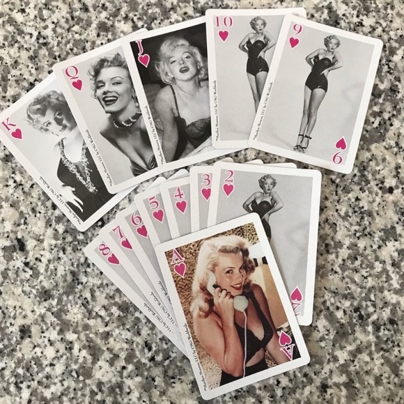 Marilyn Monroe Playing Cards OHIO – GamelandSKN
