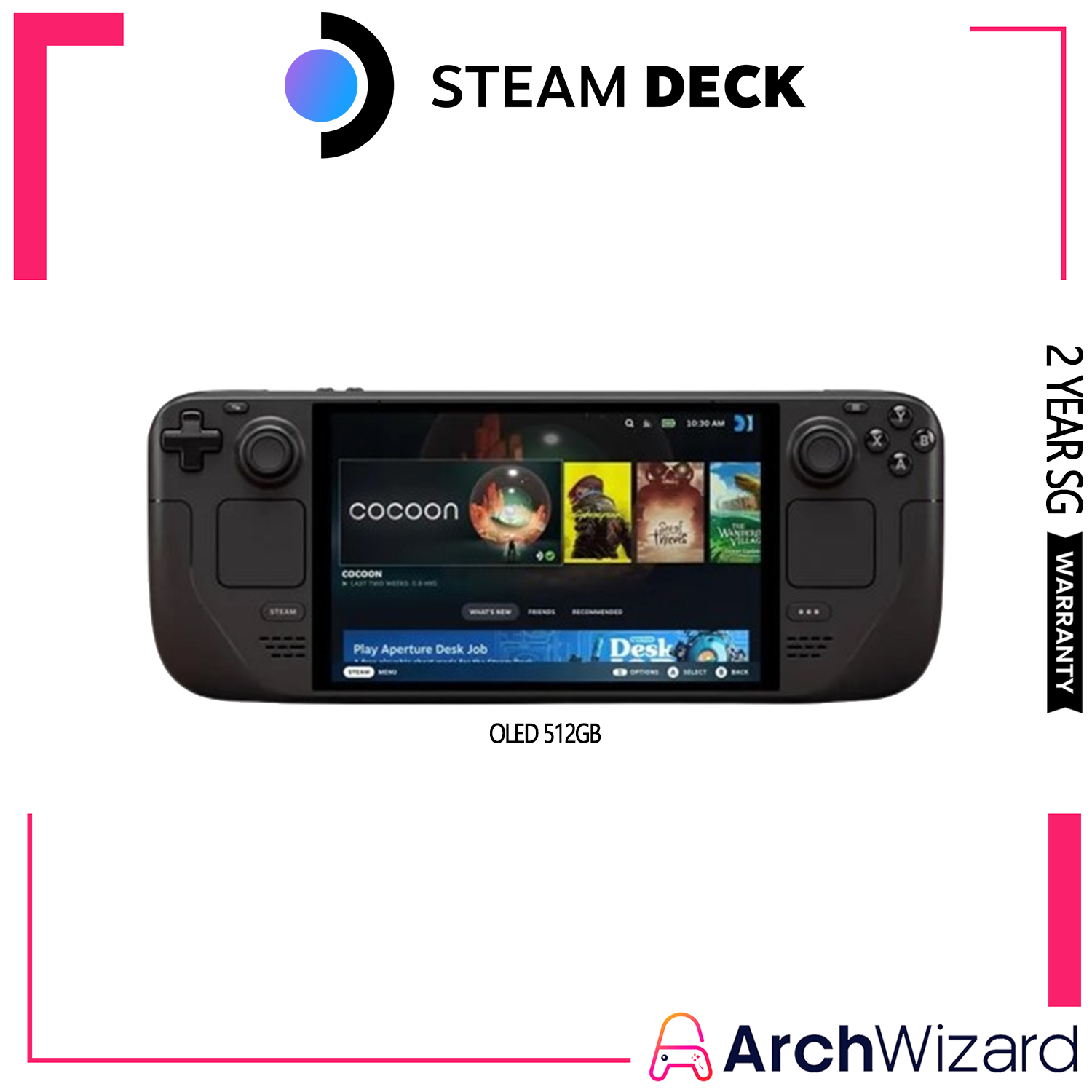 Valve Steam Deck OLED Portable Gaming Console (SteamOS Console