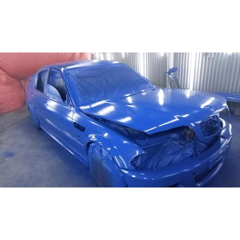 AIKKA CS76 TRAFFIC BLUE OLD SCHOOL SUPREME SOLID COLOUR 2K PAINT