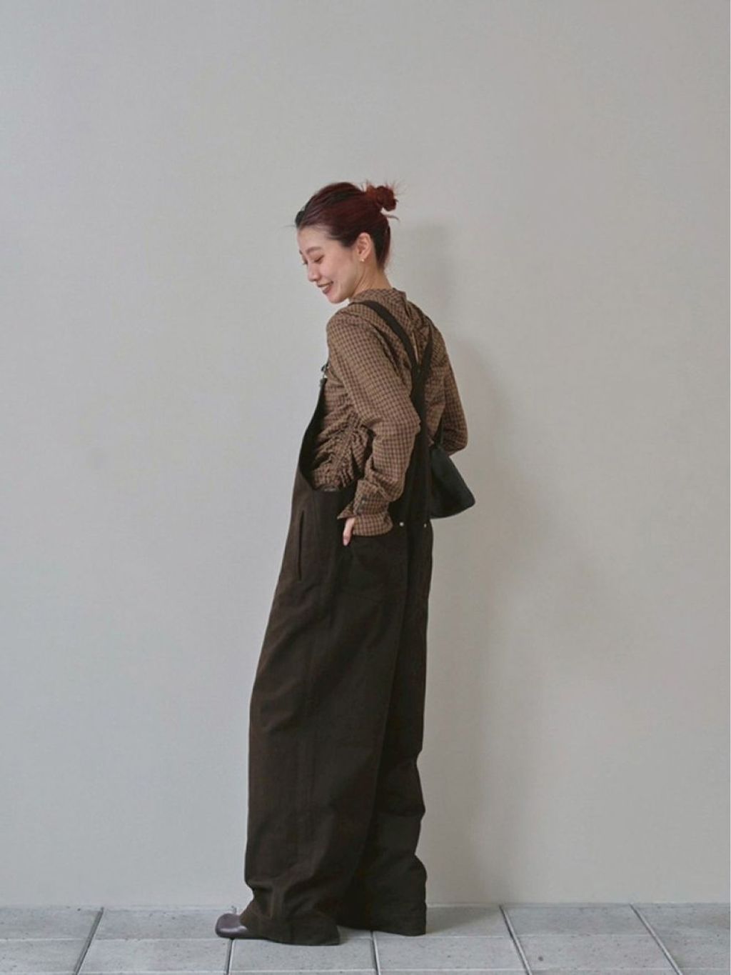 TODAYFUL / Checkgather Compact Blouse – OwO