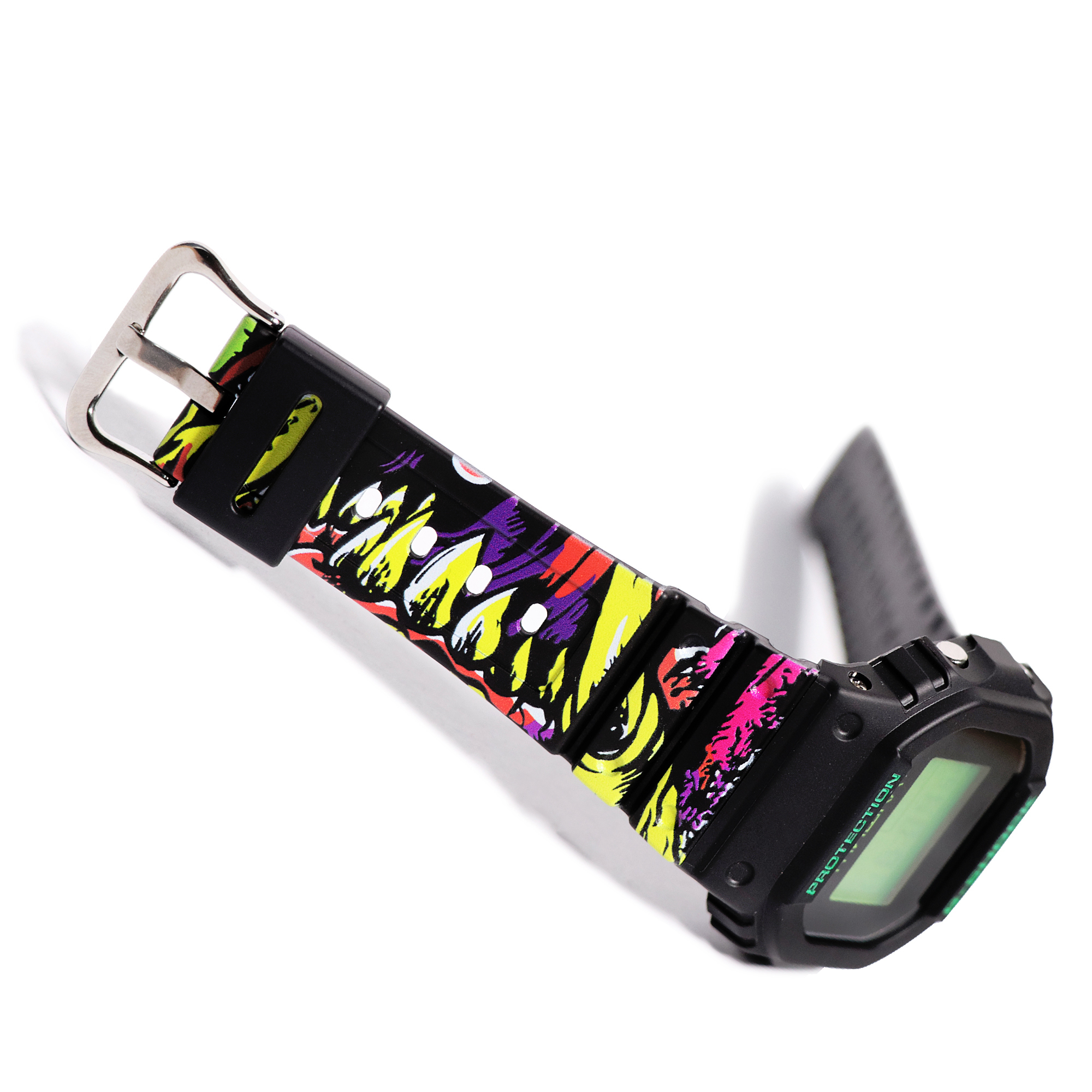 G-Shock DW-5600 Mishka Street Custom Design and assembled Digital