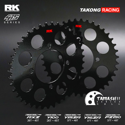 RK Tamashii Black ED 415 Y100/125ZR/LC135/RXZ – Takong Racing