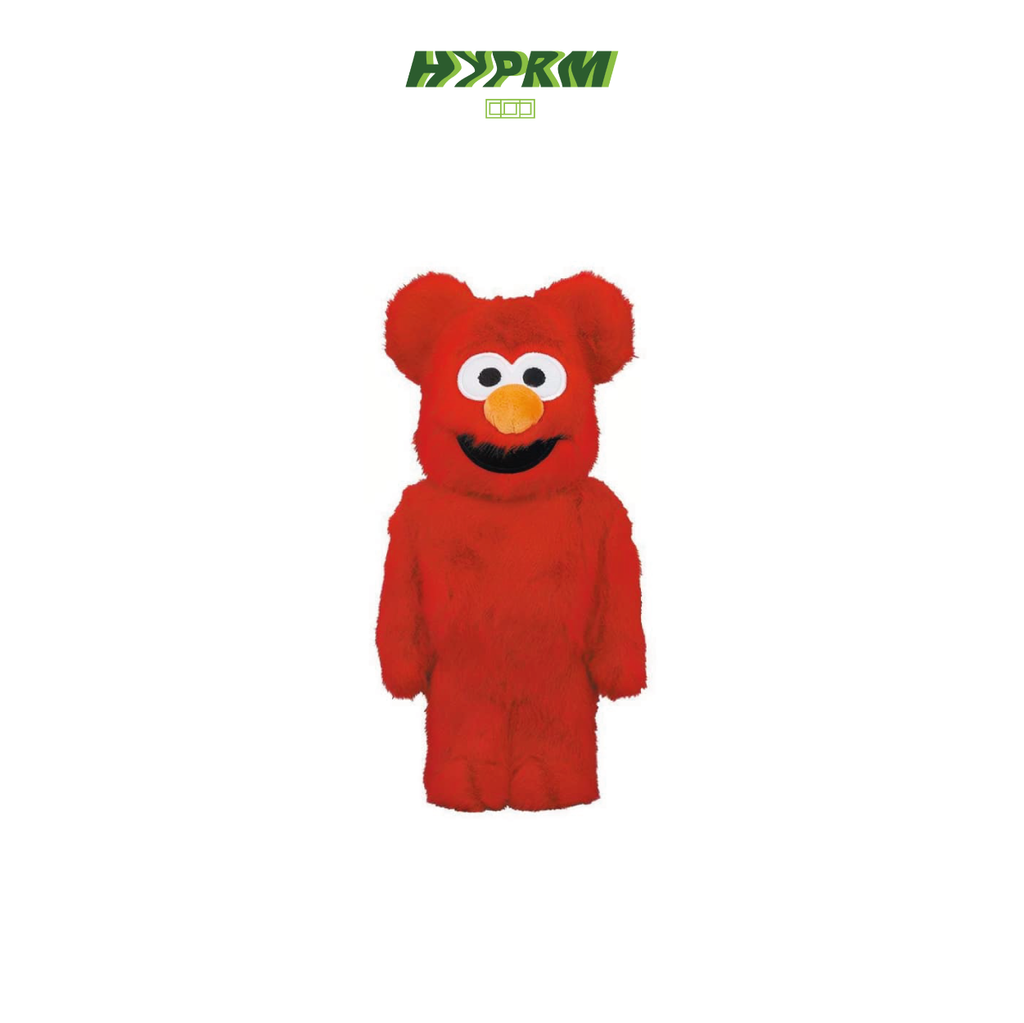 BEARBRICK x Sesame Street Elmo Costume Ver. 2 400% – The Hype Room