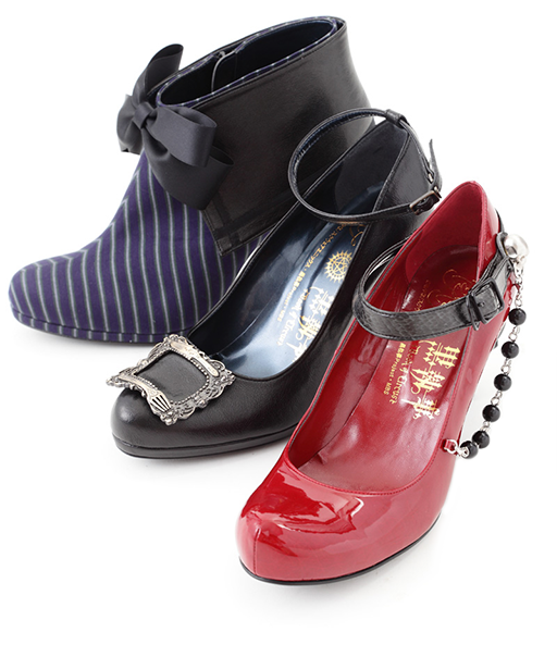 黒執事 パンプス・ブーティー×セバスチャン、シエル、グレルのコラボ