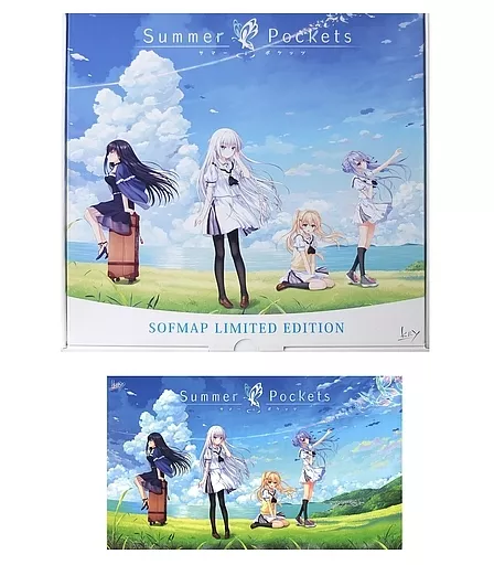 Summer Pockets　ソフマップ LIMITED EDITION&色紙 Summer Pockets REFLECTION BLUE ソフマップ購入特典 - メルカリ