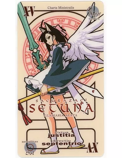 プリズムコネクト　魔法先生ネギま　契約者　桜咲刹那　神楽坂明日香　PSA１０ PC-ネギま01-028 水泳の授業 桜咲 刹那【プリズム】 - 【カード