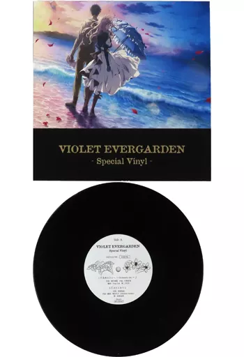 限定品　劇場版　ヴァイオレット・エヴァーガーデン　ターンテーブル 劇場版 ヴァイオレット・エヴァーガーデン』ポータブルターンテーブル