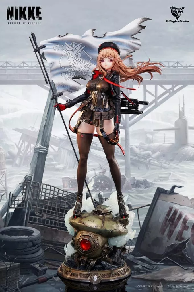 勝利の女神 NIKKE ラピ 1/4 高さ63cm スタチュー 限定販売】勝利の女神：NIKKE ラピ 1/4 スタチュー[TriEagles Studio