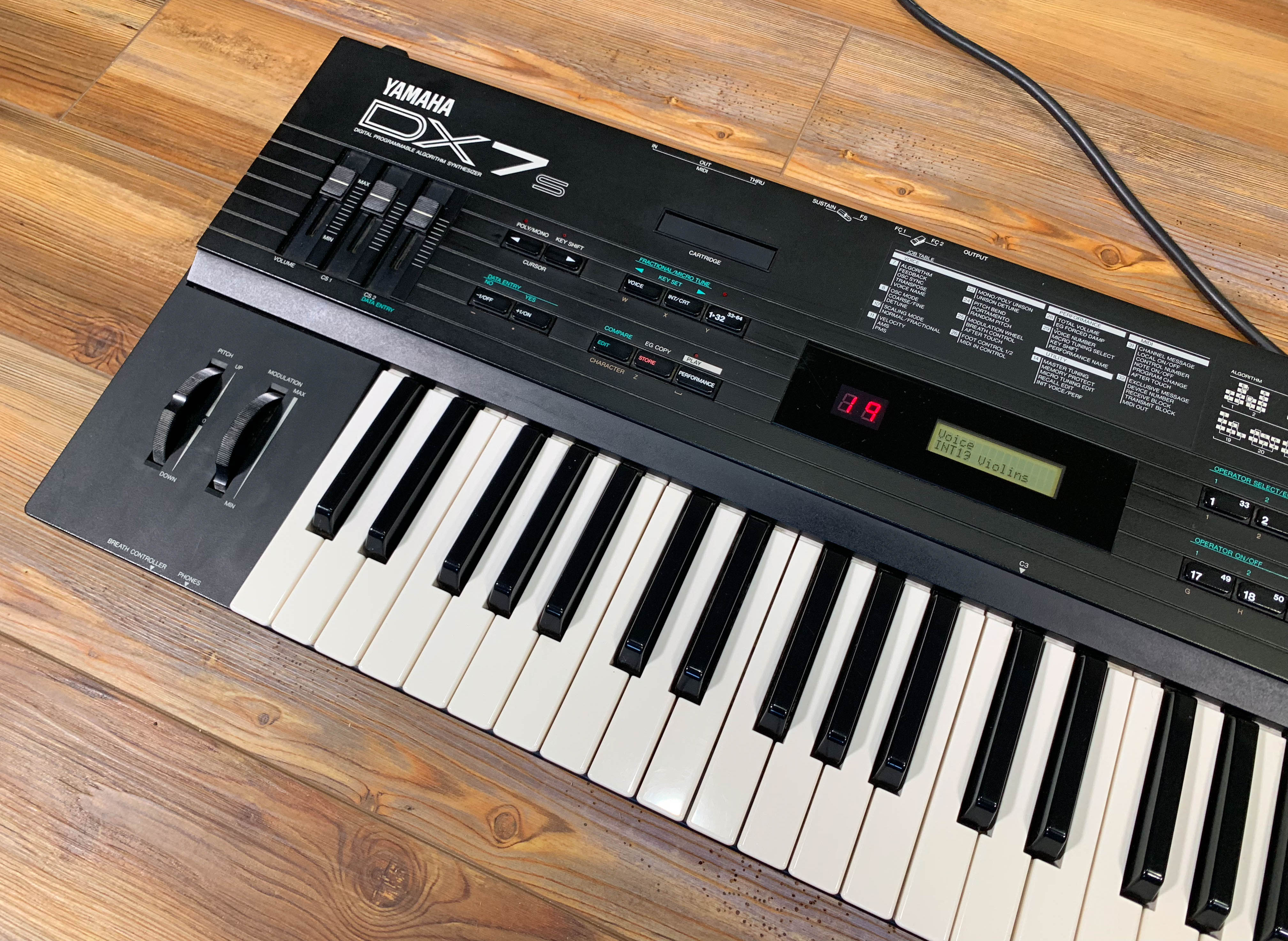 YAMAHA DX7s シンセサイザー キーボード ヤマハ 0801① YAMAHA DX7s